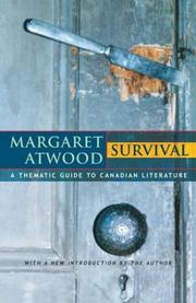 Cover of: Survival by Margaret Atwood, Margaret Atwood