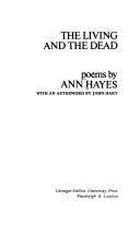 Cover of: The living and the dead: poems