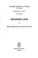 Cover of: Seigfried Lenz