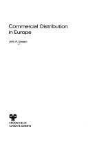Cover of: Commercial distribution in Europe by John A. Dawson