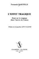 Cover of: effet tragique: essai sur le tragique dans l'œuvre de Camus