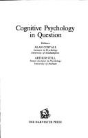 Cover of: Cognitive psychology inquestion