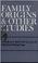 Cover of: Family origins and other studies