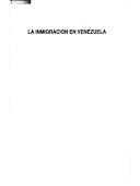 Cover of: La Inmigración en Venezuela