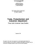 Cover of: Trade, protectionism and industrial adjustment by 