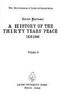 Cover of: A history of the thirty years' peace, 1816-1846 by Harriet Martineau