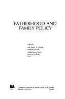 Cover of: Fatherhood and family policy