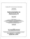 Cover of: Instrumentation in astronomy VI: 4-8 March 1986, Tucson, Arizona