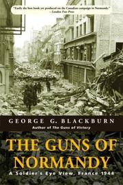 Cover of: The Guns of Normandy by George Blackburn