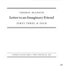 Cover of: Letter to Imaginary Friend