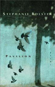 Cover of: Pavilion: poems