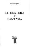 Cover of: Literatura y fantasia