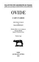 Cover of: L' art d'aimer by Ovid
