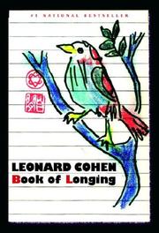 Cover of: Book of Longing by Leonard Cohen
