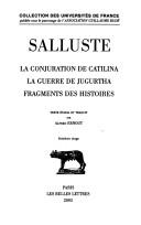 Cover of: Catilina, Jugurtha, fragments des histoires by Sallust