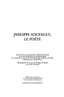 Cover of: Philippe Soupault, le poete