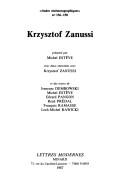 Cover of: Krzysztof Zanussi