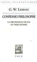 Cover of: Confessio philosophi: la profession de foi du philosophe