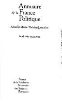 Cover of: Annuaire de la France politique