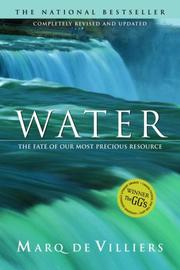 Cover of: Water by Marq De Villiers