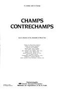 Cover of: Champs contrechamps: le cinéma rural en Europe