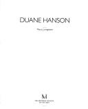 Cover of: Duane Hanson.