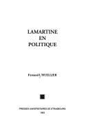 Cover of: Lamartine en politique