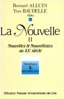 Cover of: La Nouvelle.