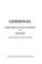 Cover of: Germinal