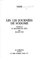 Cover of: Les 120 journées de Sodome. précédé de La machine en tête by Marquis de Sade