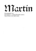 Cover of: Martin Luther: Leistung und Erbe