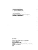 Cover of: Wissenschaftsforschung in der DDR: Stand, Positionen, Aufgaben : 1. Tagung des Rates für marxistisch-leninistische Wissenschaftsforschung an der Akademie der Wissenschaften der DDR, am 10.3.1988.