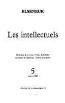 Cover of: Les intellectuels