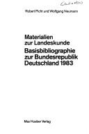 Cover of: Basisbibliographie zur Bundesrepublik Deutschland 1983