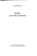 Cover of: Studien zun Alten Testament.