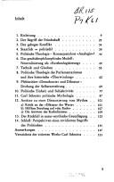 Cover of: Politik als Macht und Mythos: Carl Schmitts 'Politische Theologie'.