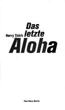 Cover of: letzte Aloha