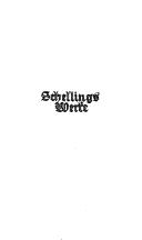Schellings Werke by F. W. J. Schelling
