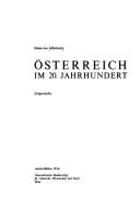 Cover of: Österreich im 20.Jahrhundert: Zeitgeschichte