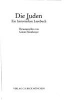 Cover of: Die Juden: ein historisches Lesebuch