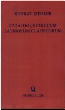Cover of: Catalogus codicum Latinorum classicorum.