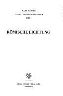 Cover of: Studien zur römischen Literatur