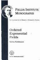 Ordered exponential fields by Salma Kuhlmann