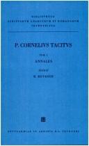 Cover of: P. Cornelii Taciti libri qui supersunt