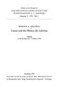 Cover of: Caesar und der Mimus des Laberius by Werner Krenkel