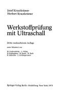 Cover of: Werkstoffprüfung mit Ultraschall.