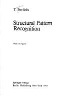 Cover of: Structural pattern recognition.