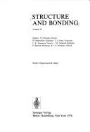 Cover of: Structure and bonding.
