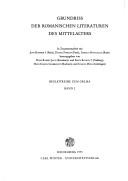 Grundriss der romanischen Literaturen des Mittelalters by Reinhold Grimm, Frank Wanning