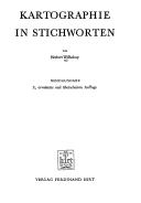 Cover of: Kartographie in Stichworten. by Herbert Wilhelmy